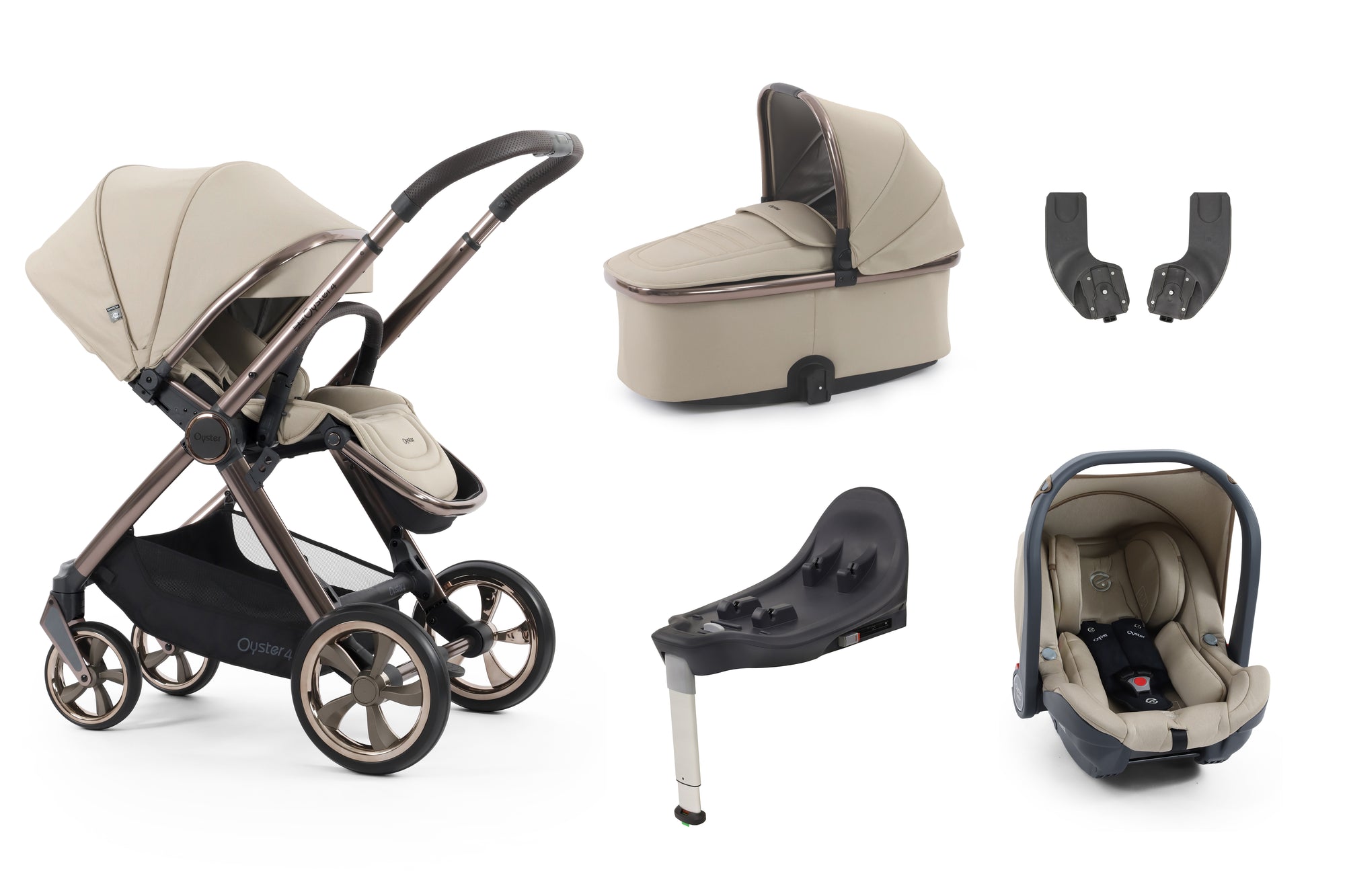 BabyStyle Oyster 4 Essential 5 Piece Bundle - Buttermilk image 3