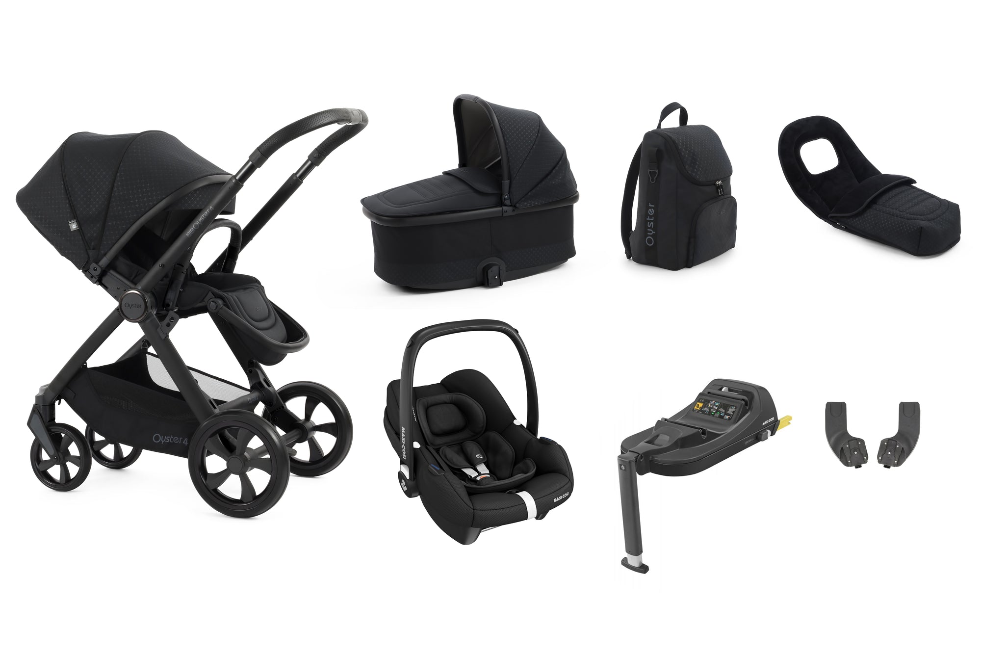 BabyStyle Oyster 4 Luxury 7 Piece Bundle - Raven image 4