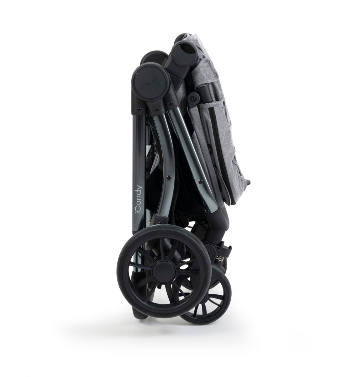 iCandy Lime carrycot and pushchair complete bundle - Charcoal