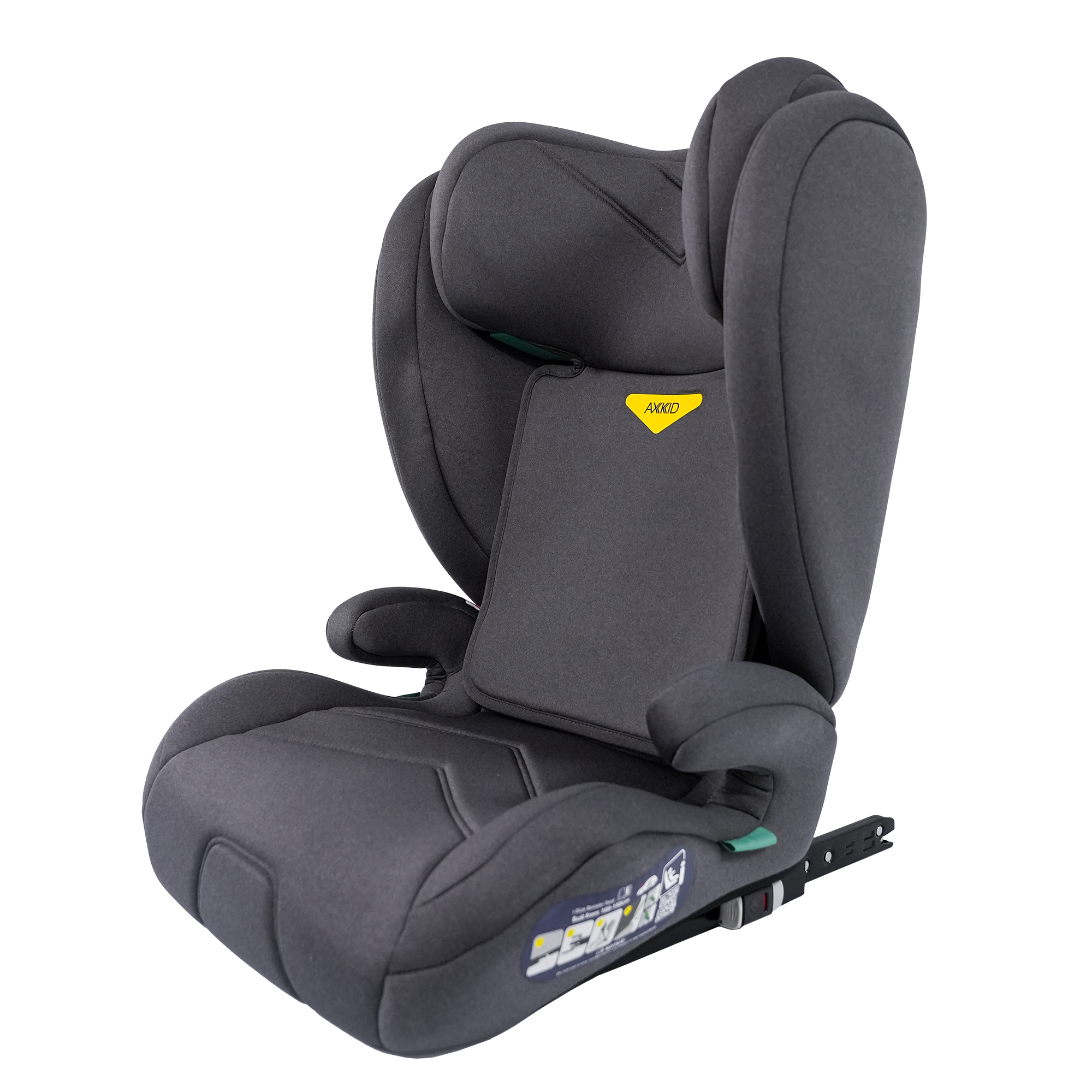 Axkid Boostkid high back and backless booster