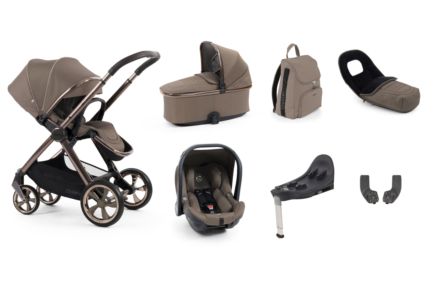 BabyStyle Oyster 4 Luxury 7 Piece Bundle - Mink image 8