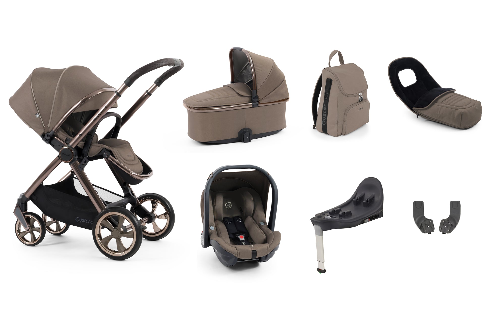 BabyStyle Oyster 4 Luxury 7 Piece Bundle - Mink image 8