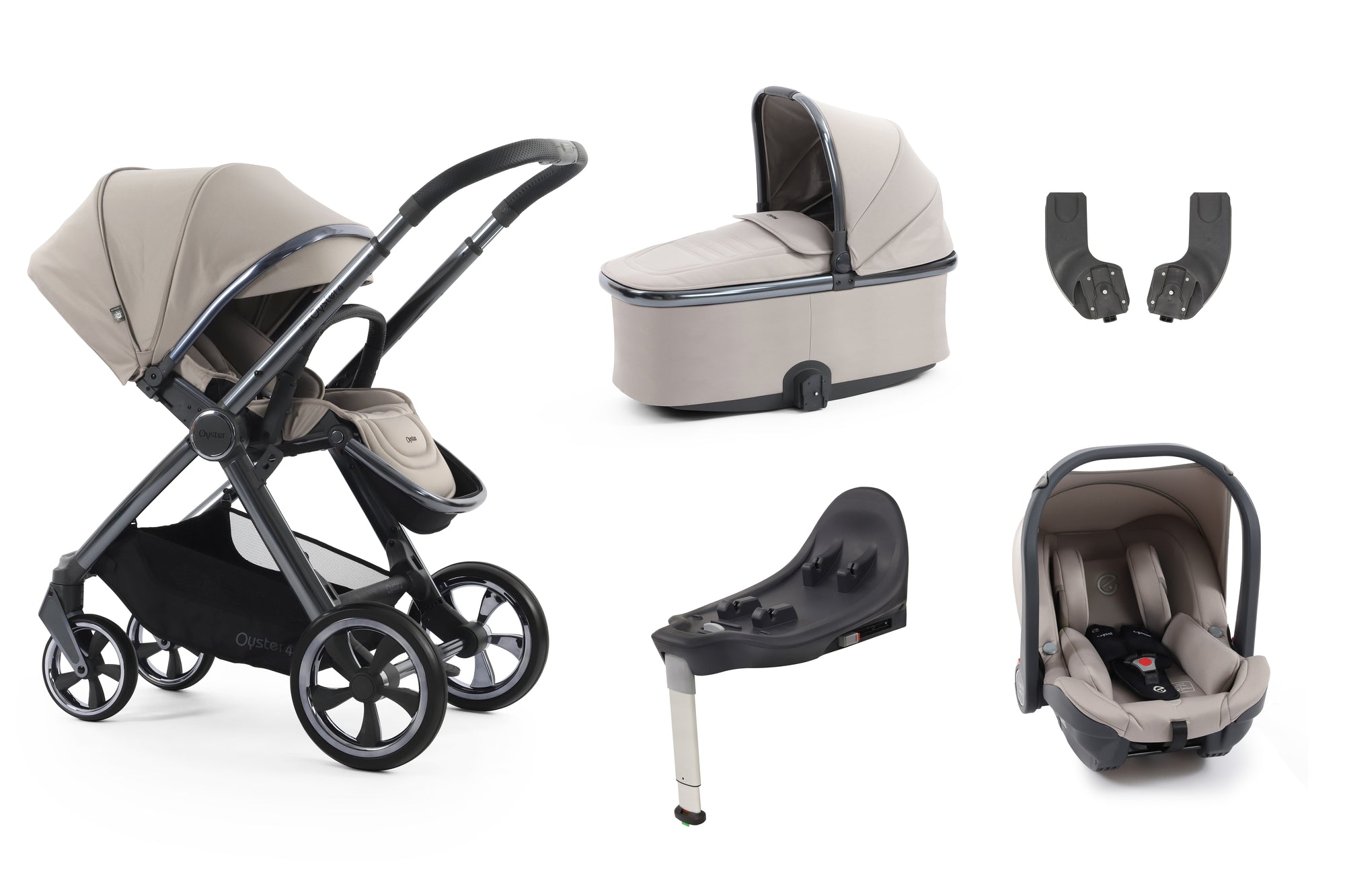 BabyStyle Oyster 4 Essential 5 Piece Bundle - Stone image 7