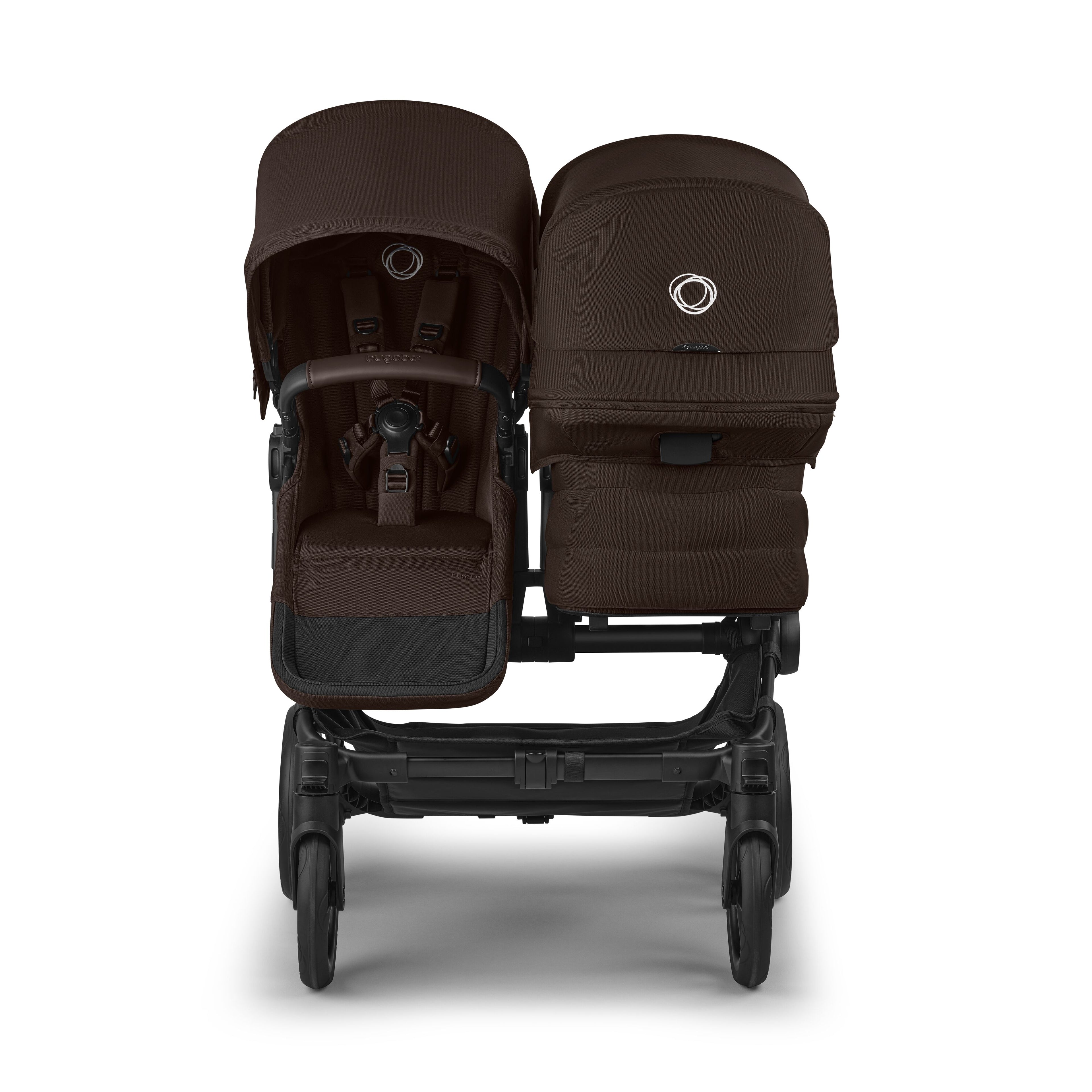 Bugaboo Donkey 6 Double Pushchair in Cocoa Brown