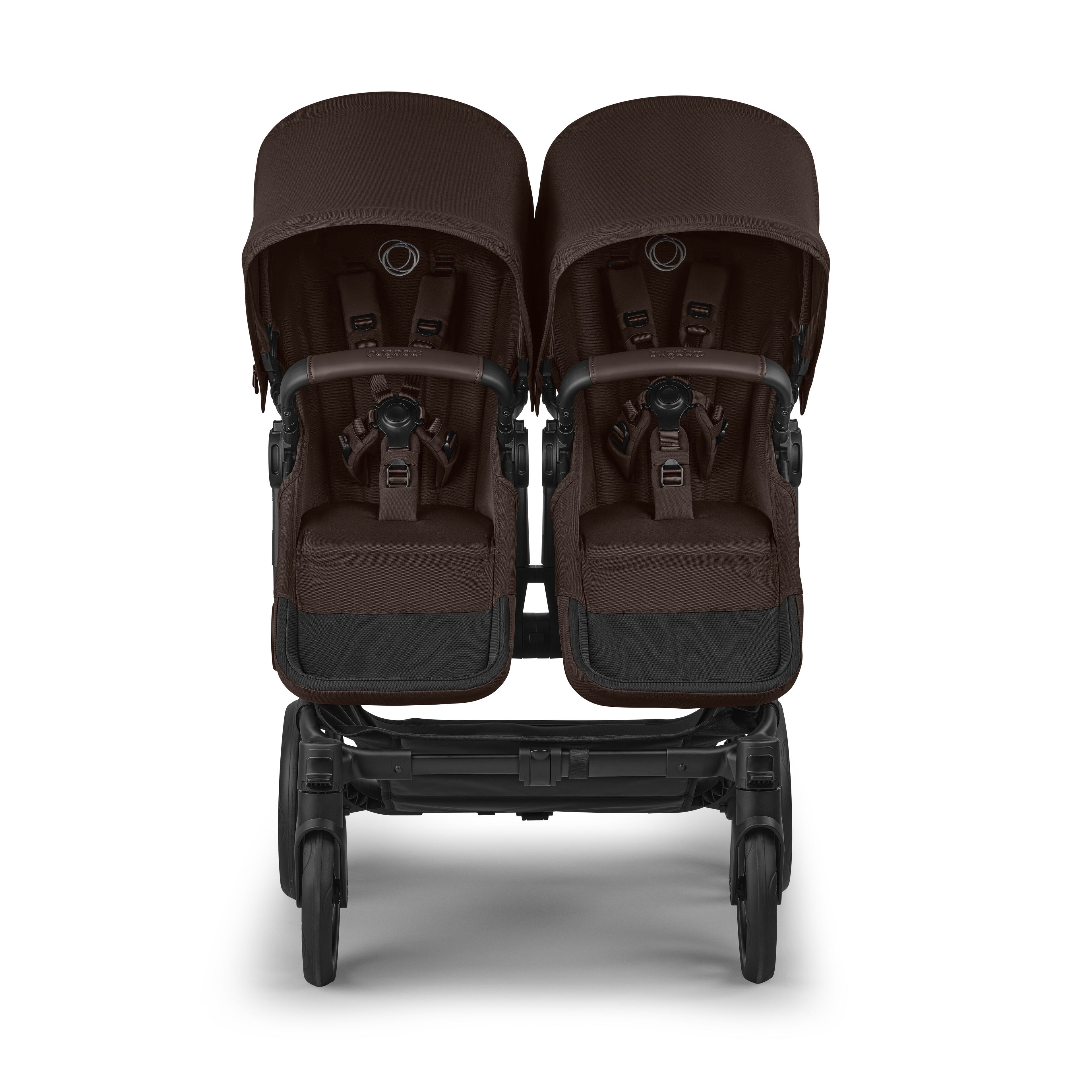 Bugaboo Donkey 6 Twin Pushchair in Cocoa Brown