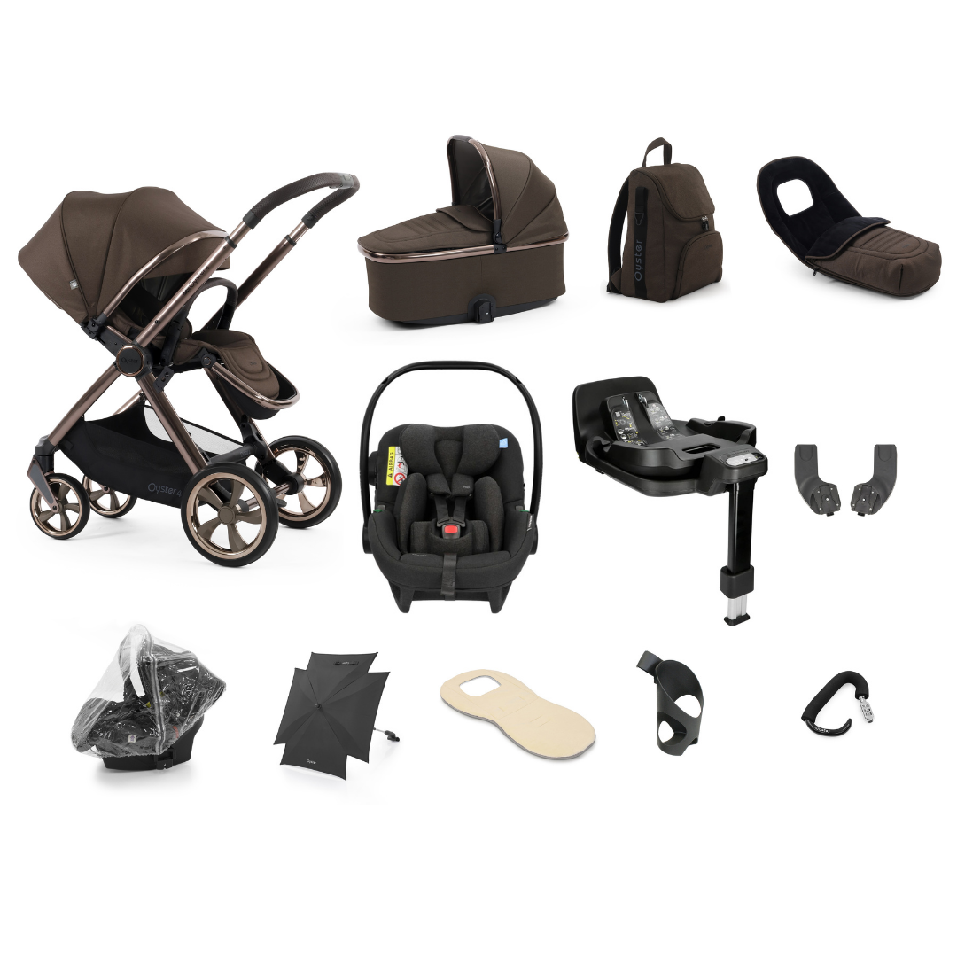 BabyStyle Oyster 4 Ultimate 12 Piece Bundle - Chocolate Velvet image 1