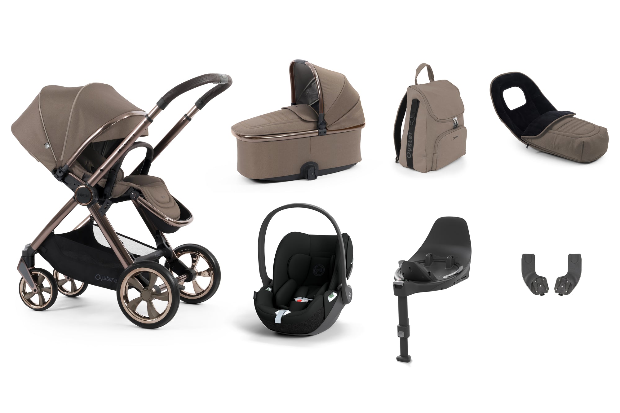 BabyStyle Oyster 4 Luxury 7 Piece Bundle - Mink image 7