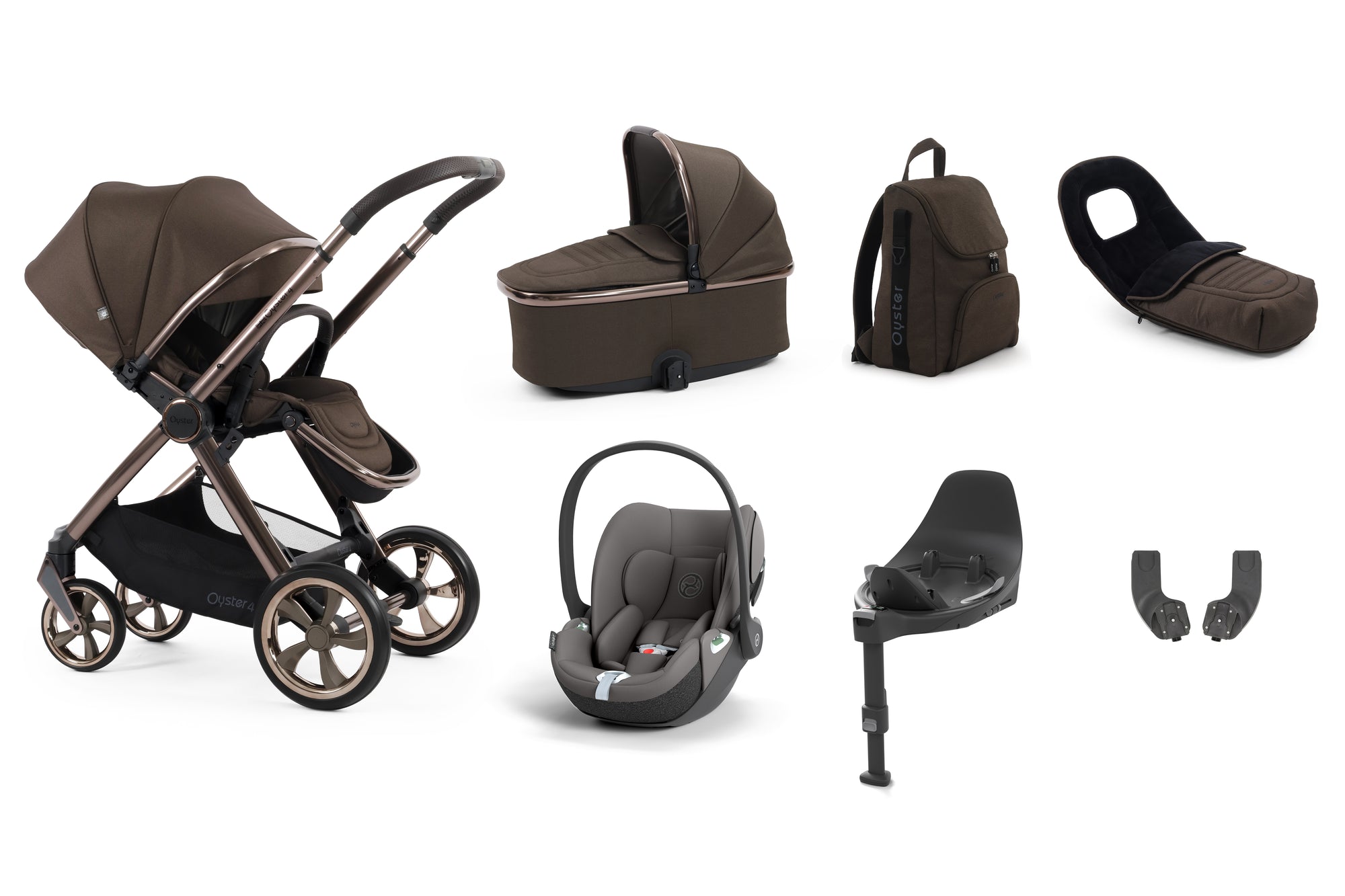 BabyStyle Oyster 4 Luxury 7 Piece Bundle - ChocolateVelvet image 5