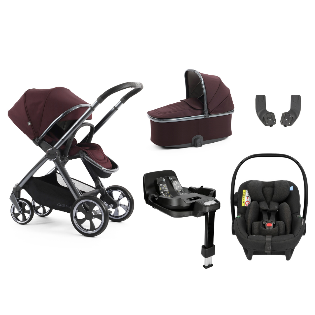 BabyStyle Oyster 4 Essential 5 Piece Bundle - Mulberry image 0