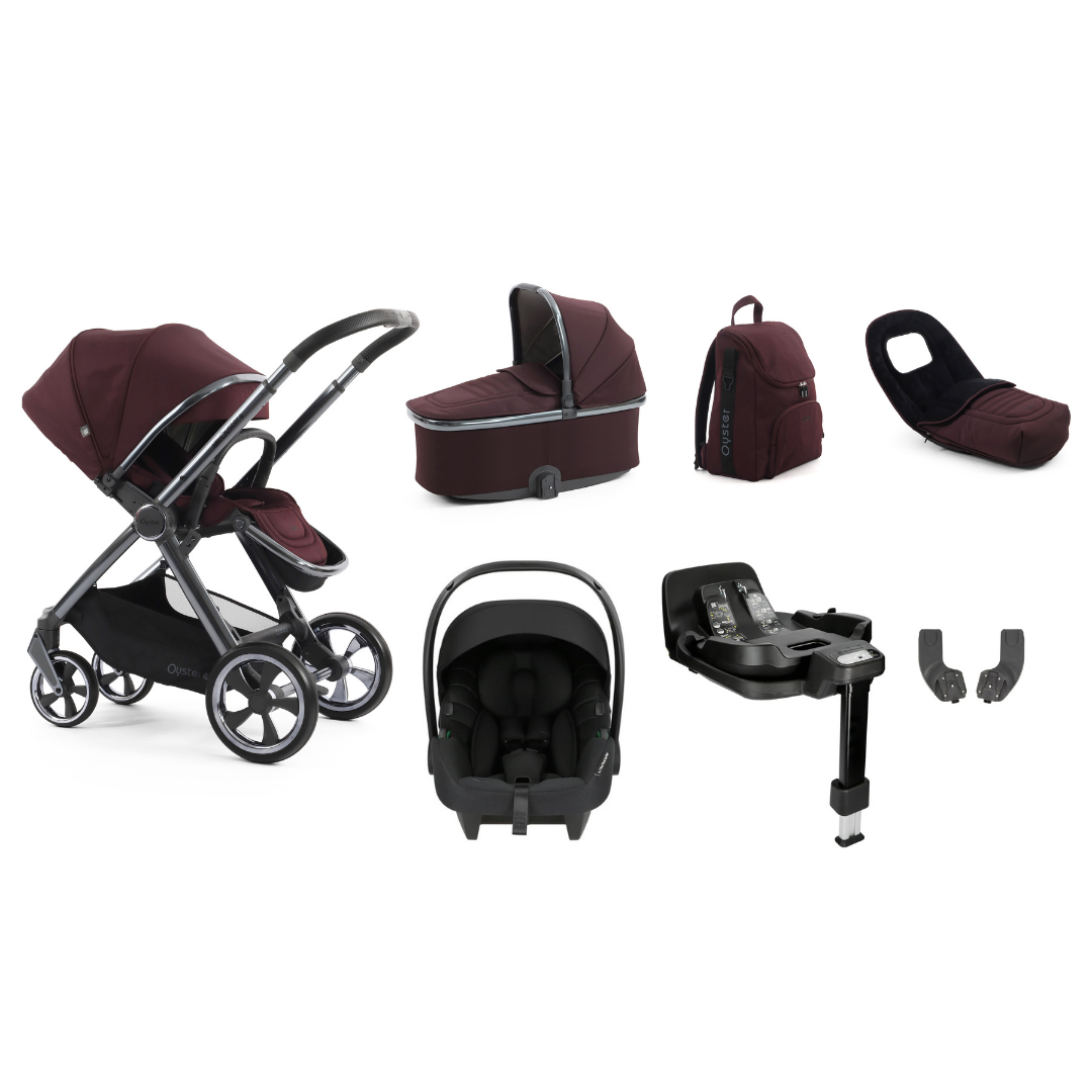 BabyStyle Oyster 4 Luxury 7 Piece Bundle - Mulberry image 2