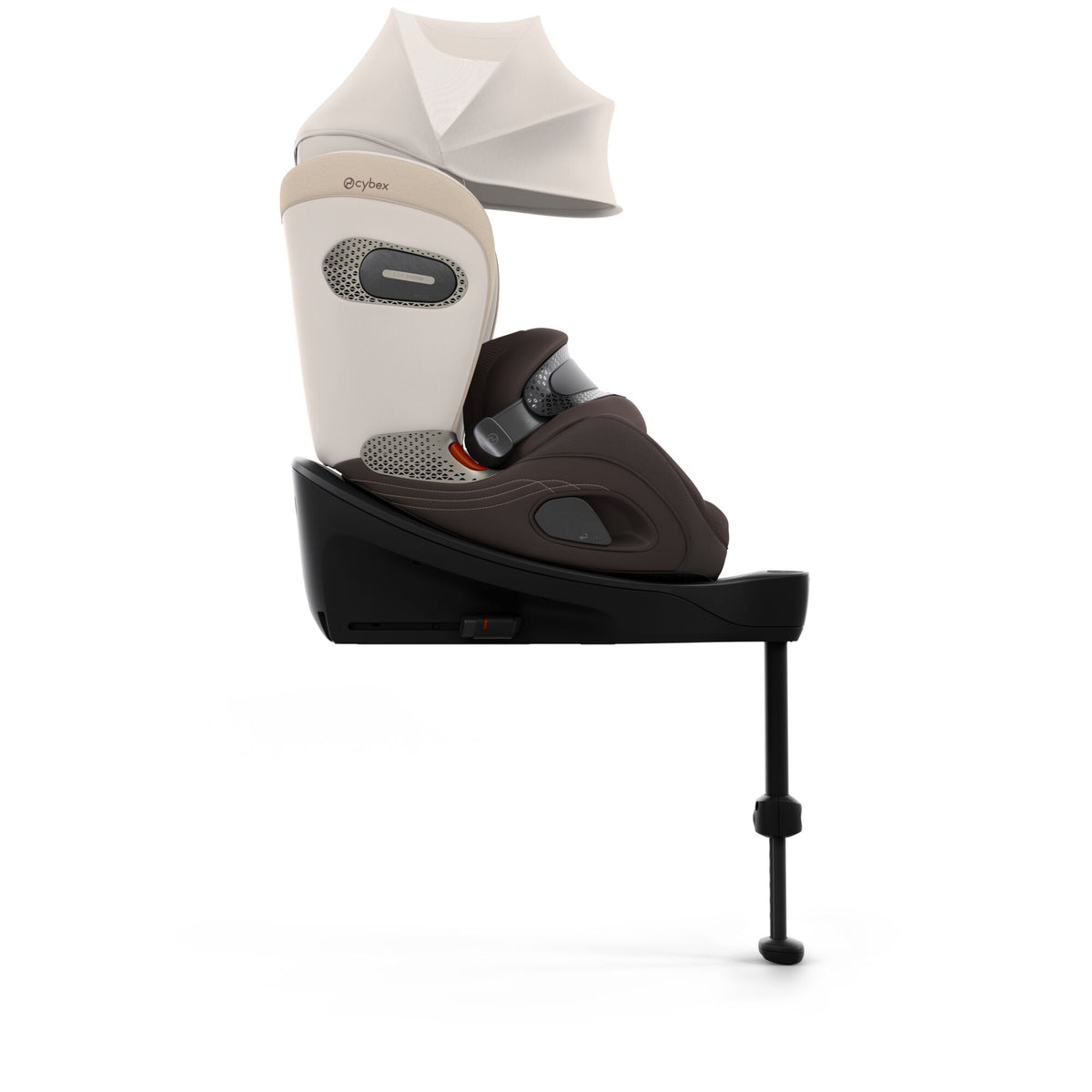 CYBEX Anoris Si i-size car seat with ISOfix base - Amber Brown STYLE