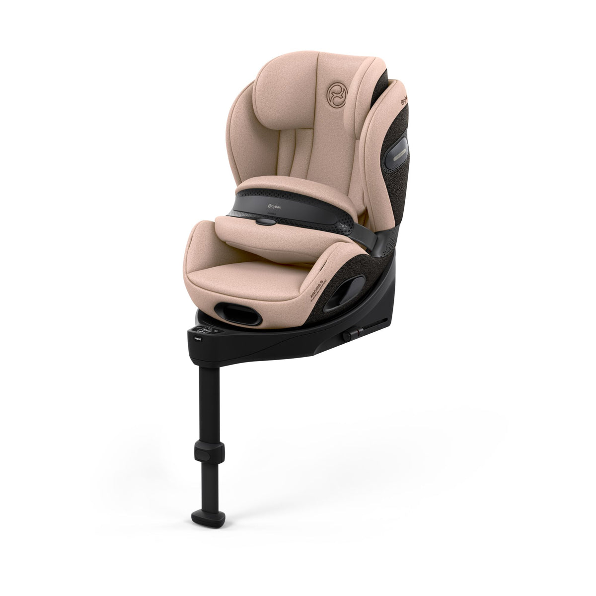 CYBEX Anoris Si i-size car seat with ISOfix base - Cozy Beige COMFORT