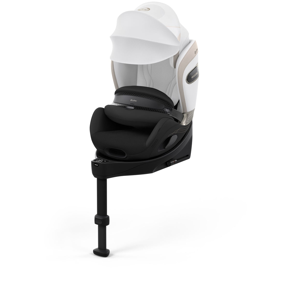 CYBEX Anoris Si i-size car seat with ISOfix base - Off White STYLE