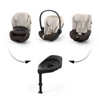 CYBEX Anoris S i-size 180° Airbag car seat - Amber Brown STYLE