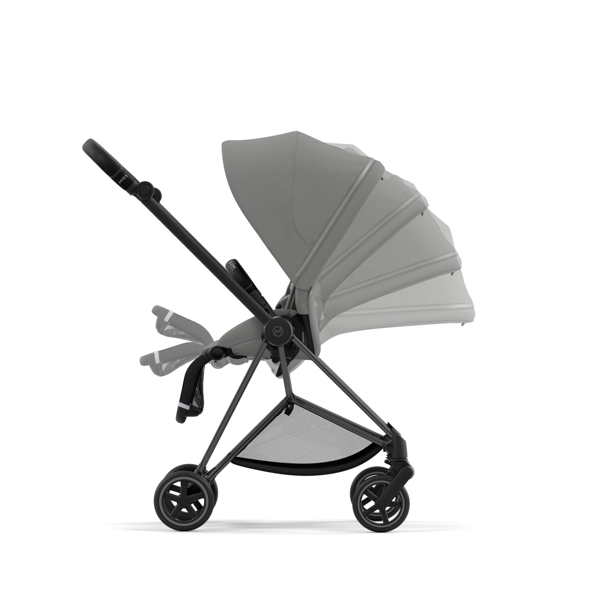 Cybex Mios with Cybex Cloud T i-size Travel System Bundle - Mirage Grey