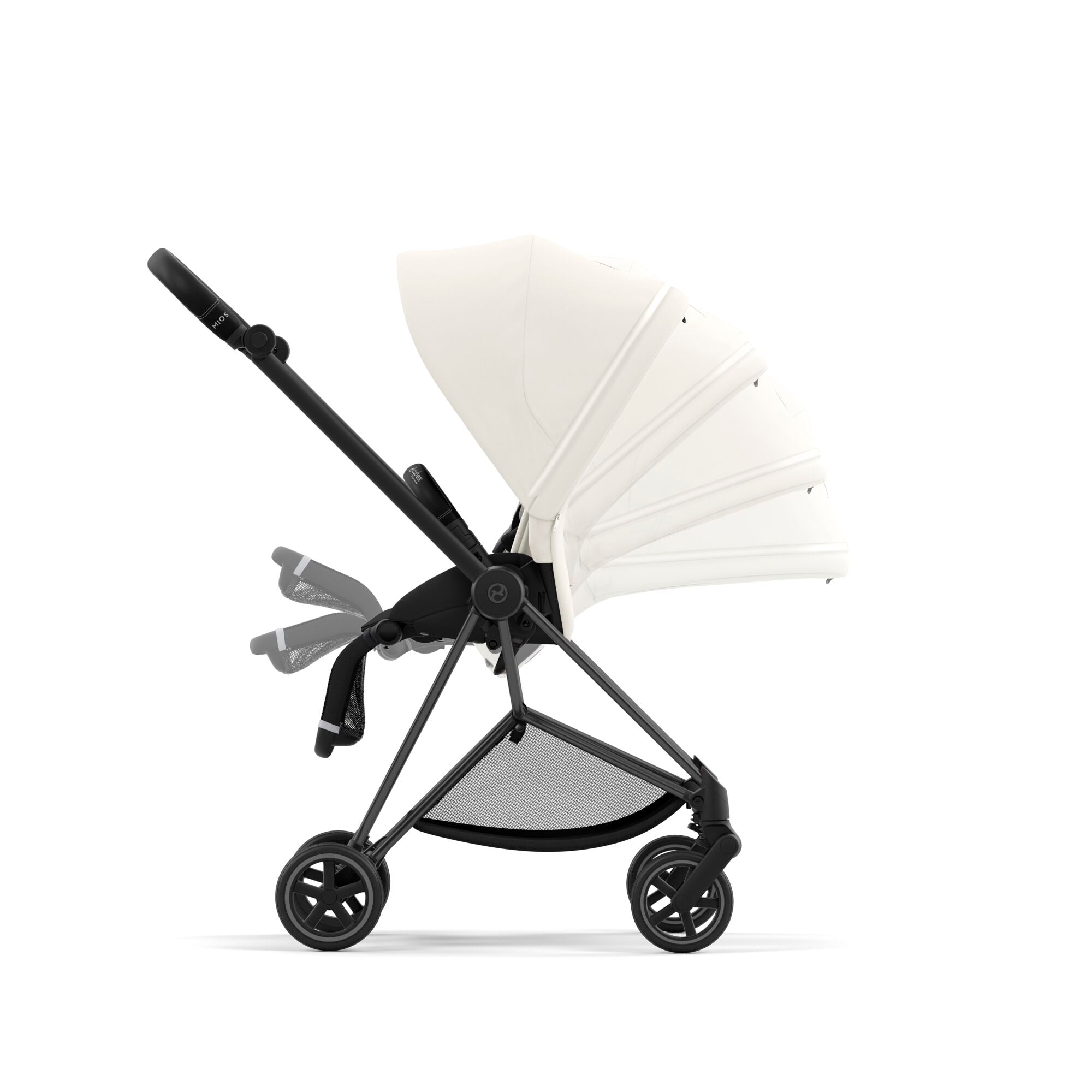 Cybex Mios with Cybex Cloud T i-size Travel System Bundle - Off White
