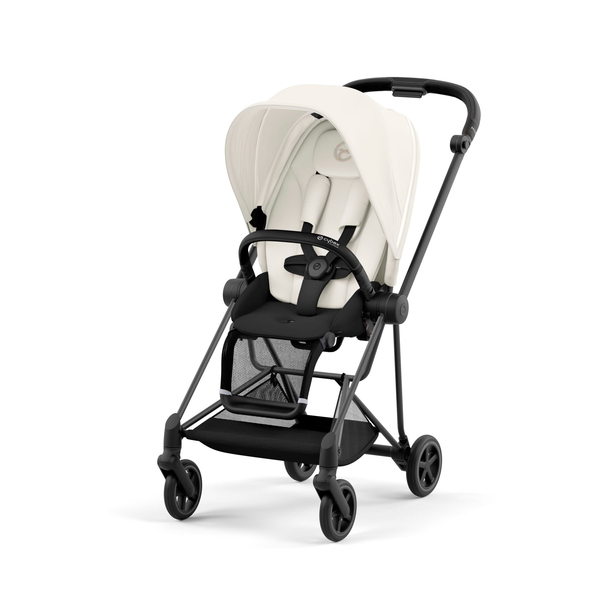 Cybex Mios with Cybex Cloud T i-size Travel System Bundle - Off White