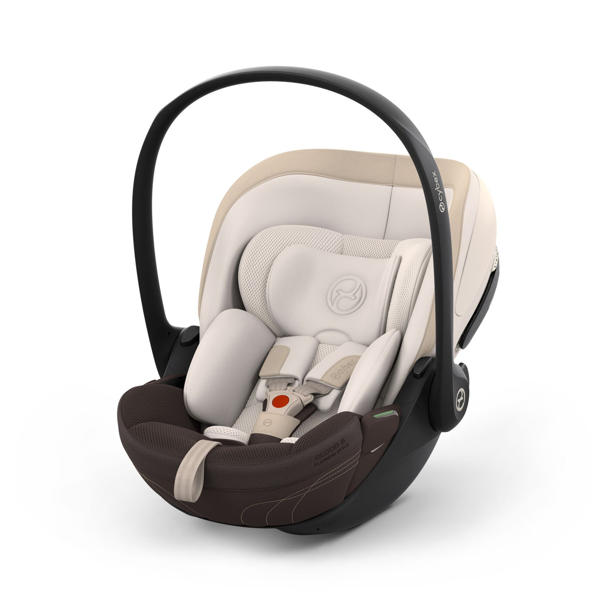 CYBEX Cloud S i-size 180° baby car seat - Amber Brown STYLE