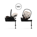 CYBEX Cloud S i-size 180° baby car seat - Amber Brown STYLE