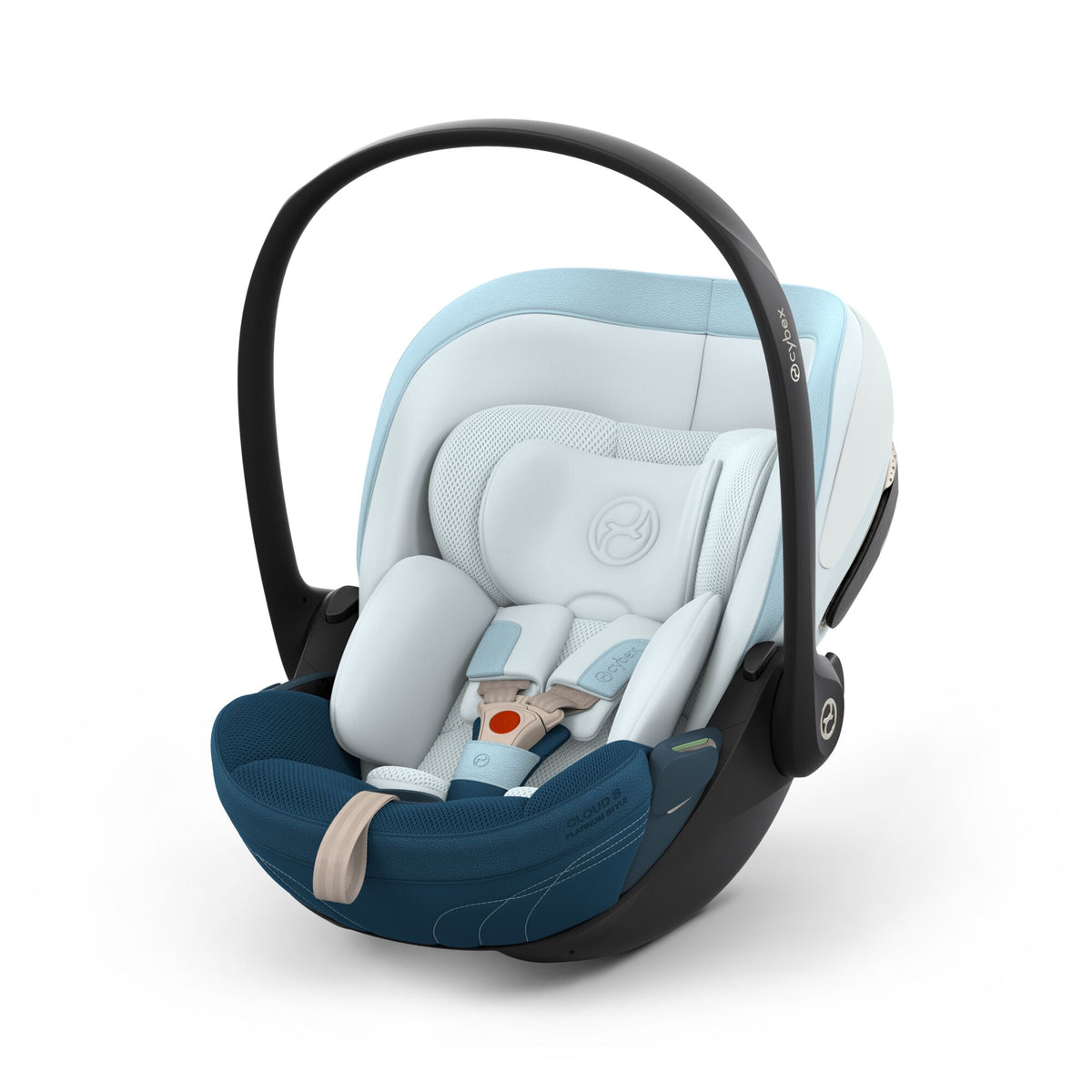 CYBEX Cloud S i-size 180° baby car seat - Opal Blue STYLE