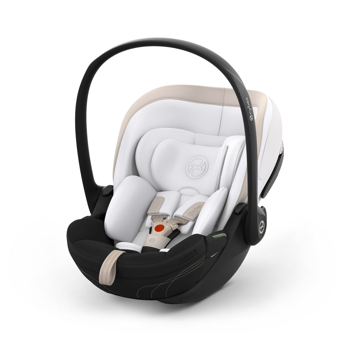 CYBEX Cloud S i-size 180° baby car seat - Off White STYLE