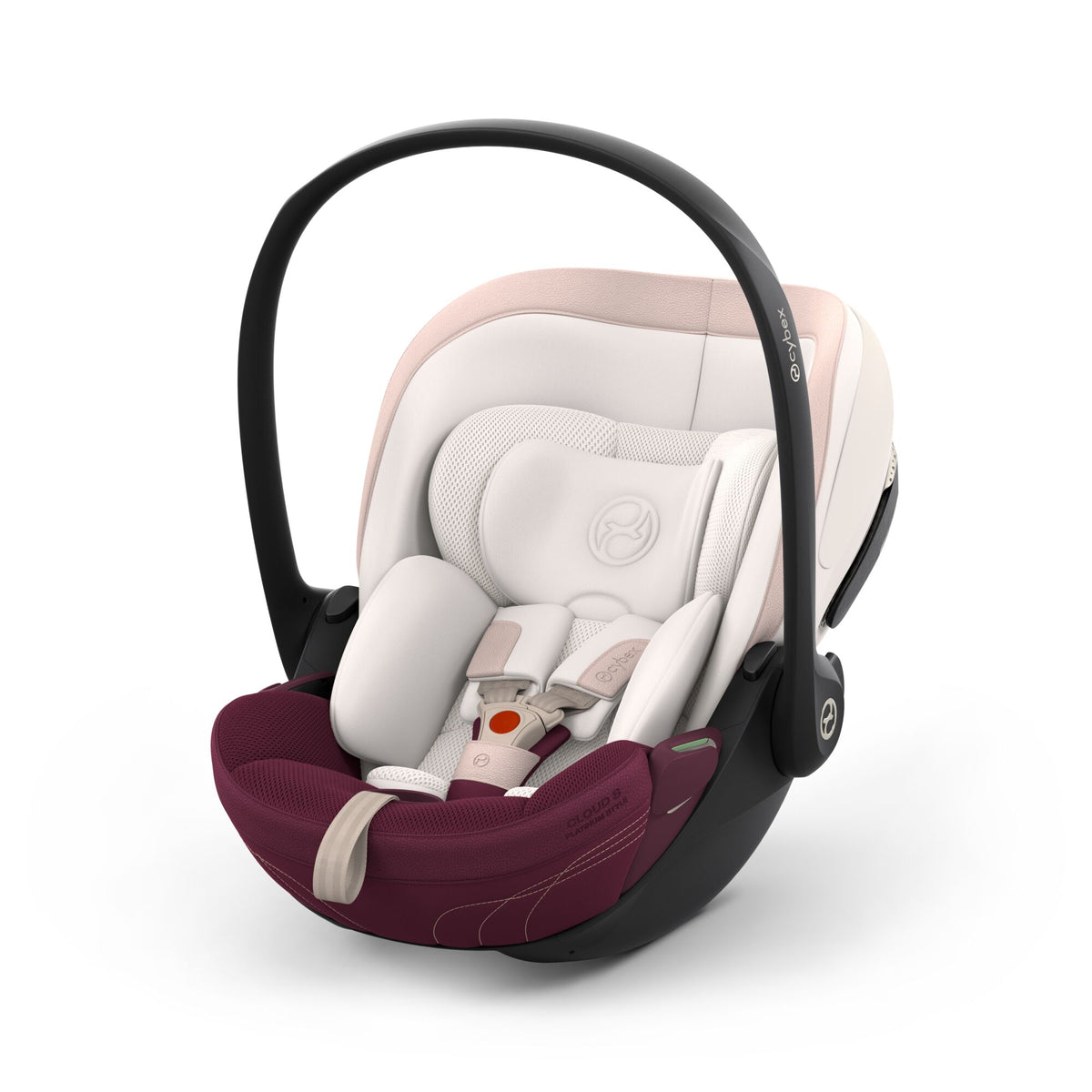 CYBEX Cloud S i-size 180° baby car seat - Quartz Pink STYLE