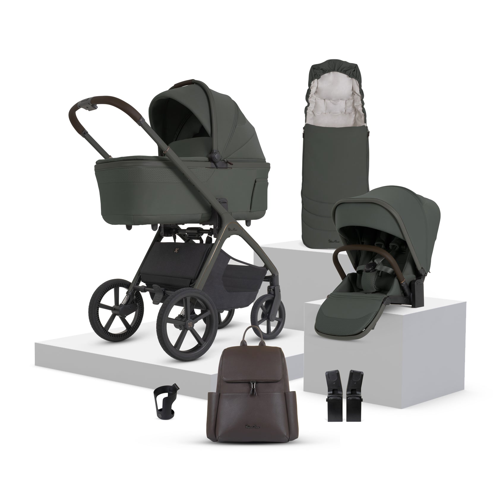 Silver Cross Cove 2 Accessory Bundle in Pewter
