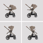 Silver Cross Cove 2 Ultimate Car Seat bundle in Champagne