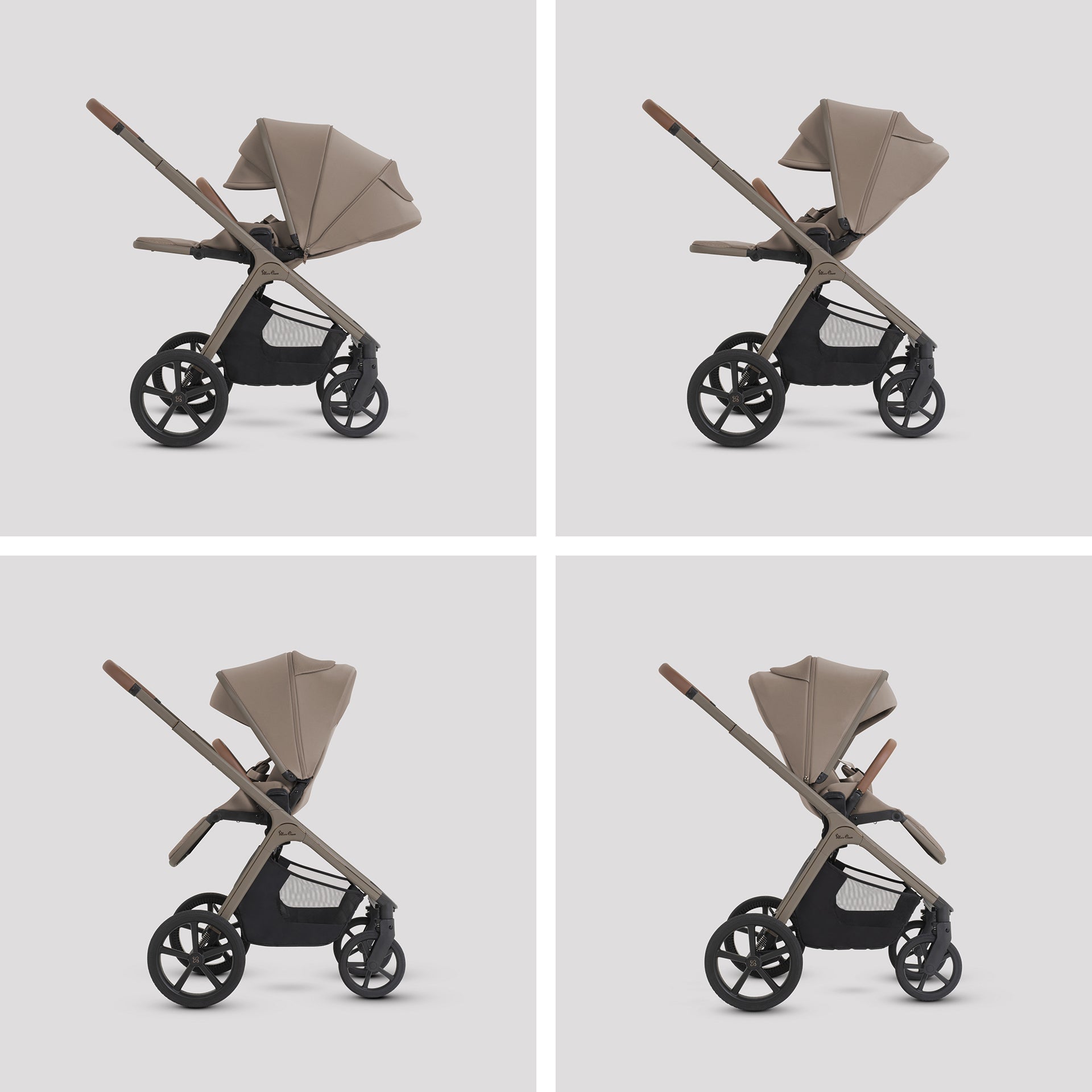 Silver Cross Cove 2 Ultimate Car Seat bundle in Champagne