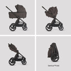 Silver Cross Cove 2 Ultimate Car Seat bundle in Chocolate