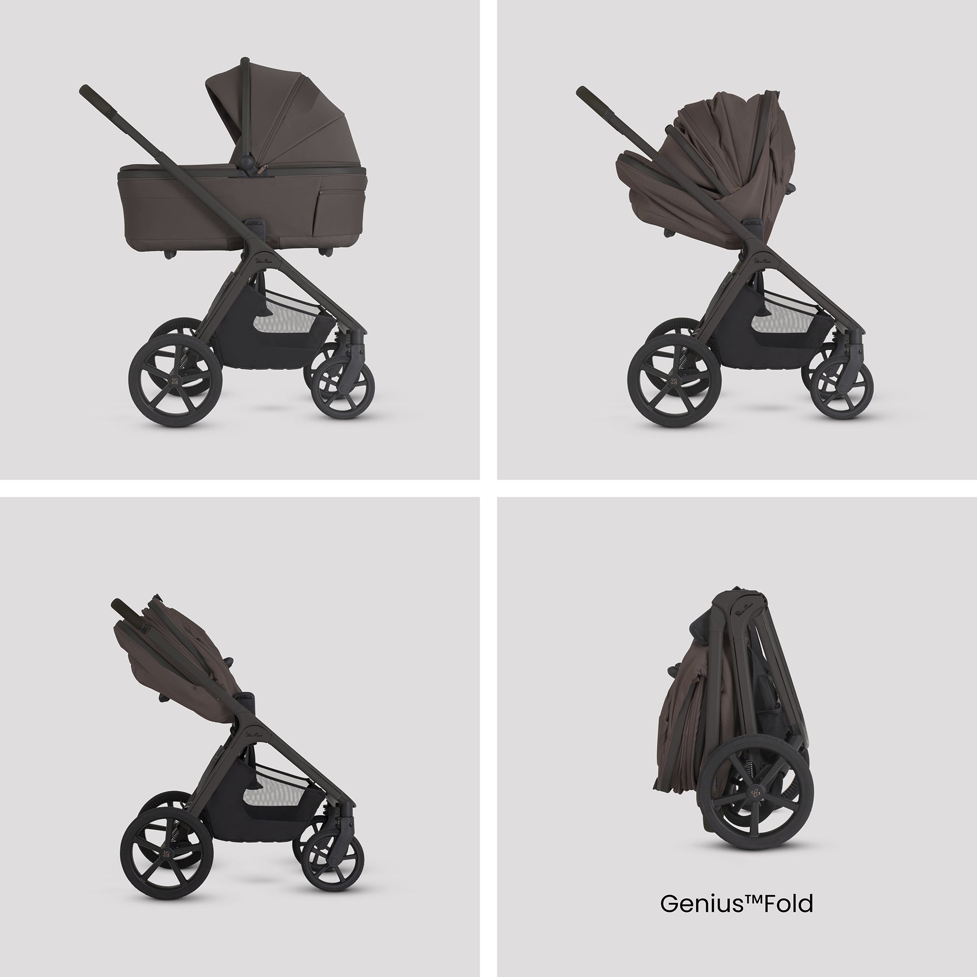 Silver Cross Cove 2 Ultimate Car Seat bundle in Chocolate