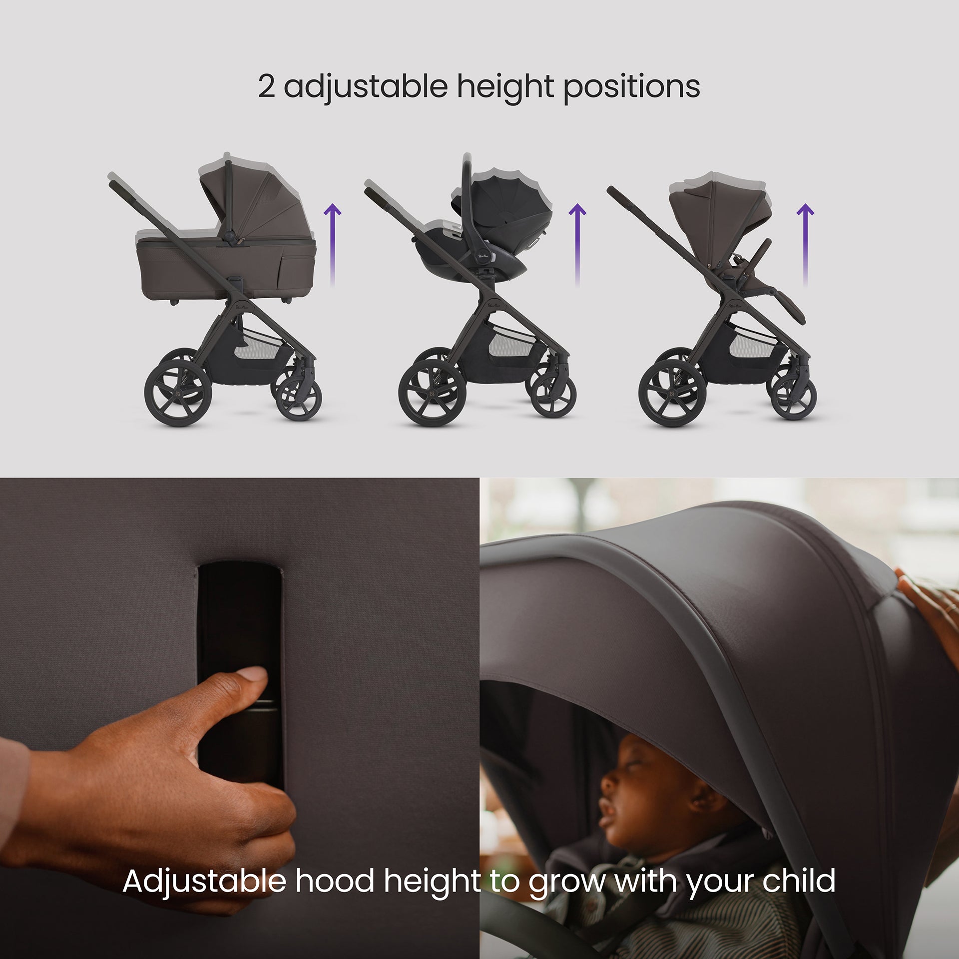 Silver Cross Cove 2 Ultimate Car Seat bundle in Chocolate