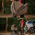 Silver Cross Cove 2 Ultimate Car Seat bundle in Maple