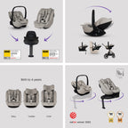 Silver Cross Cove 2 Ultimate 360 Family bundle in Maple