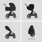 Silver Cross Cove 2 Ultimate Car Seat bundle in Onyx