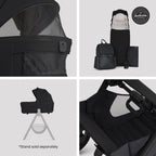 Silver Cross Cove 2 Ultimate Car Seat bundle in Onyx