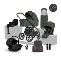 Silver Cross Cove 2 Ultimate Car Seat bundle in Pewter