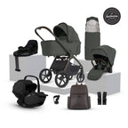 Silver Cross Cove 2 Ultimate Car Seat bundle in Pewter