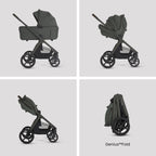 Silver Cross Cove 2 Ultimate Car Seat bundle in Pewter