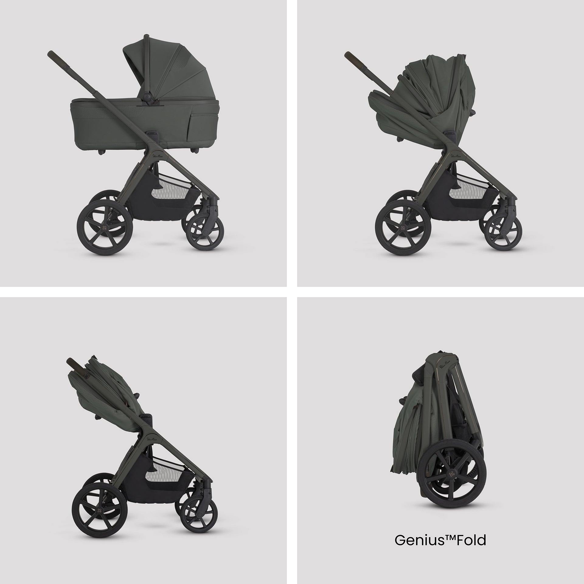 Silver Cross Cove 2 Ultimate Car Seat bundle in Pewter