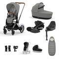 Cybex ePriam with Cloud T i-Size Travel System Bundle – Mirage Grey