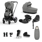 Cybex ePriam with Cloud T i-Size Travel System Bundle – Mirage Grey