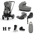 Cybex ePriam with Cloud T i-Size Travel System Bundle – Mirage Grey