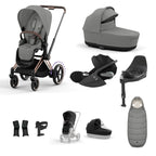 Cybex ePriam with Cloud T i-Size Travel System Bundle – Mirage Grey
