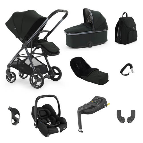Babystyle Oyster Gravity+ 9 piece Maxi-Cosi Cabriofix Bundle