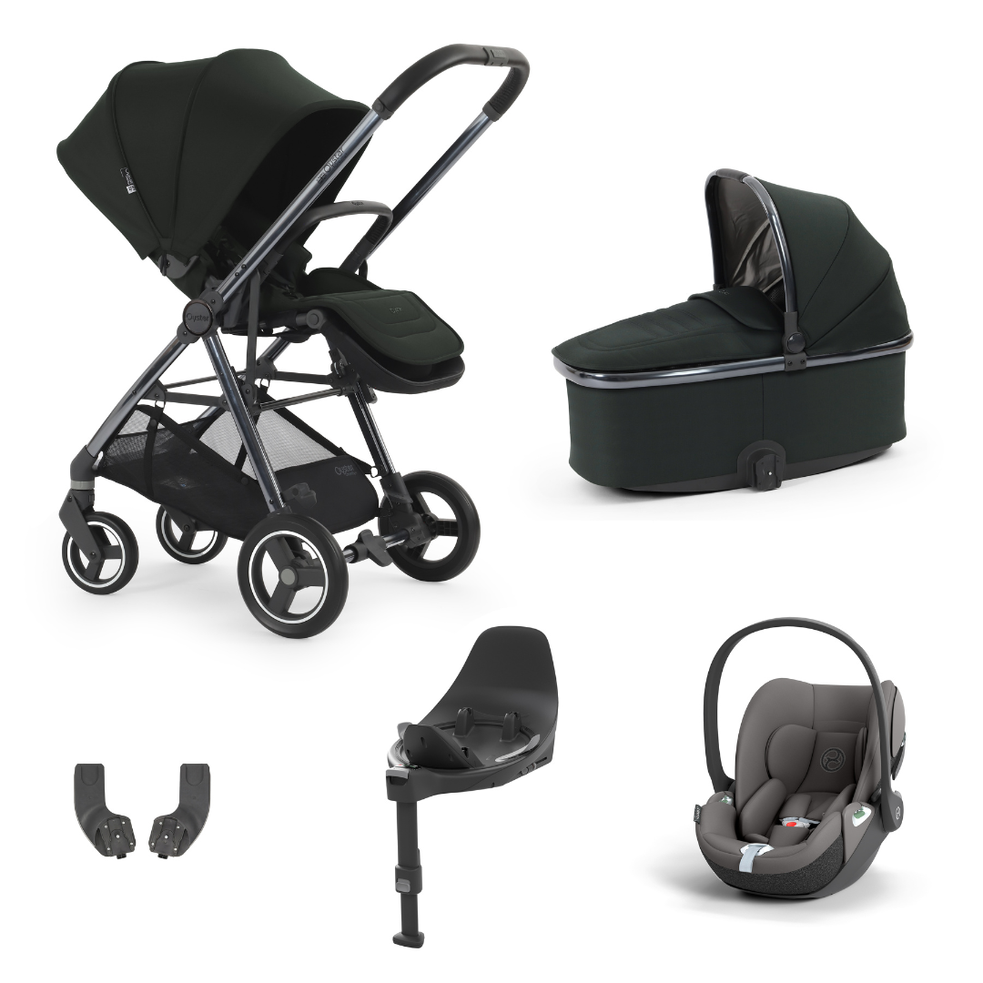 Babystyle Oyster Gravity+ 5 piece Cybex Cloud T Bundle