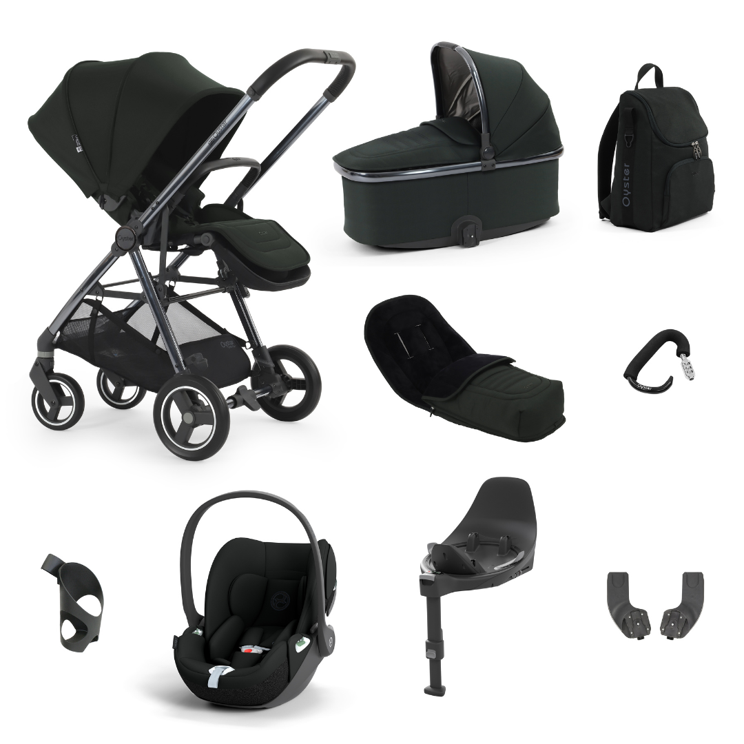 Babystyle Oyster Gravity+ 9 piece Cybex Cloud T Bundle