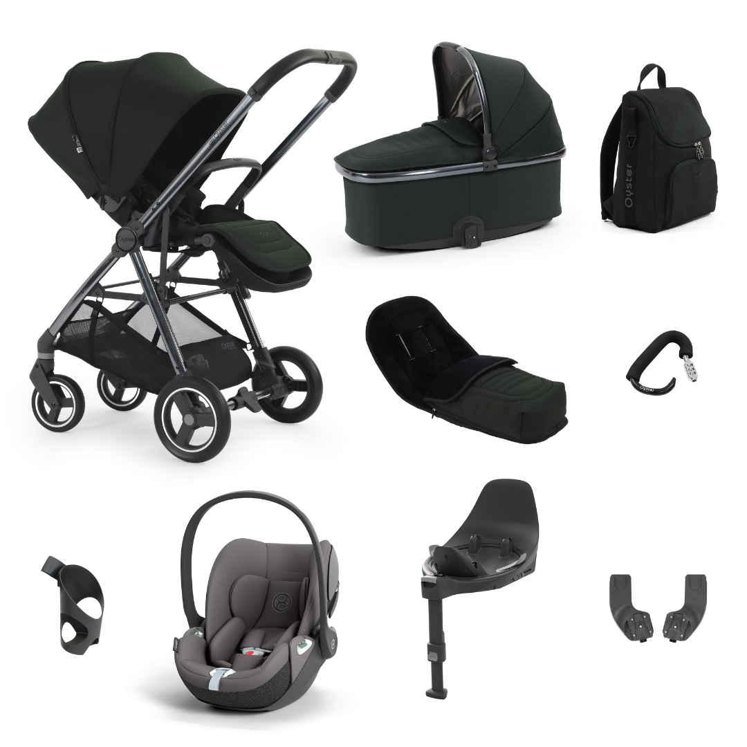 Babystyle Oyster Gravity+ 9 piece Cybex Cloud T Bundle