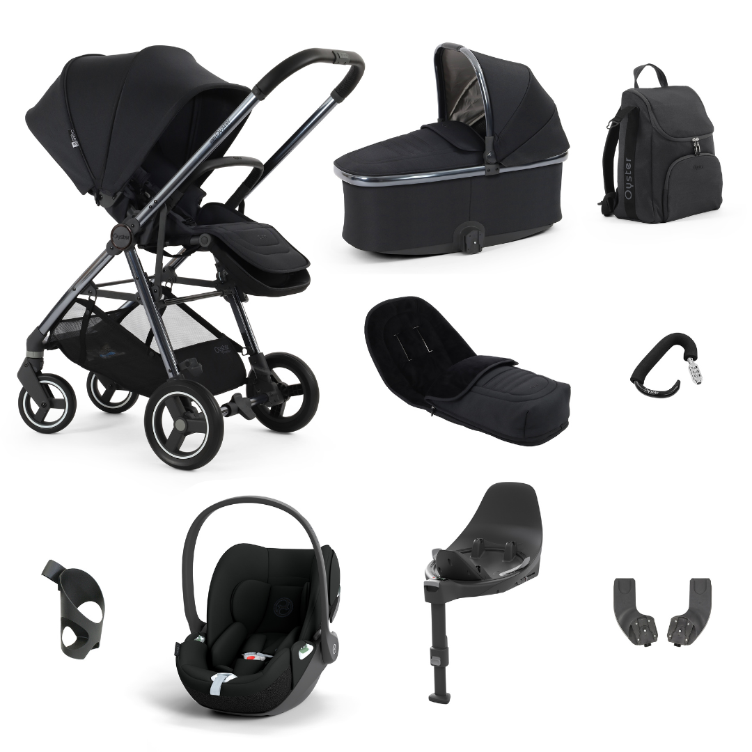 Babystyle Oyster Gravity+ 9 piece Cybex Cloud T Bundle