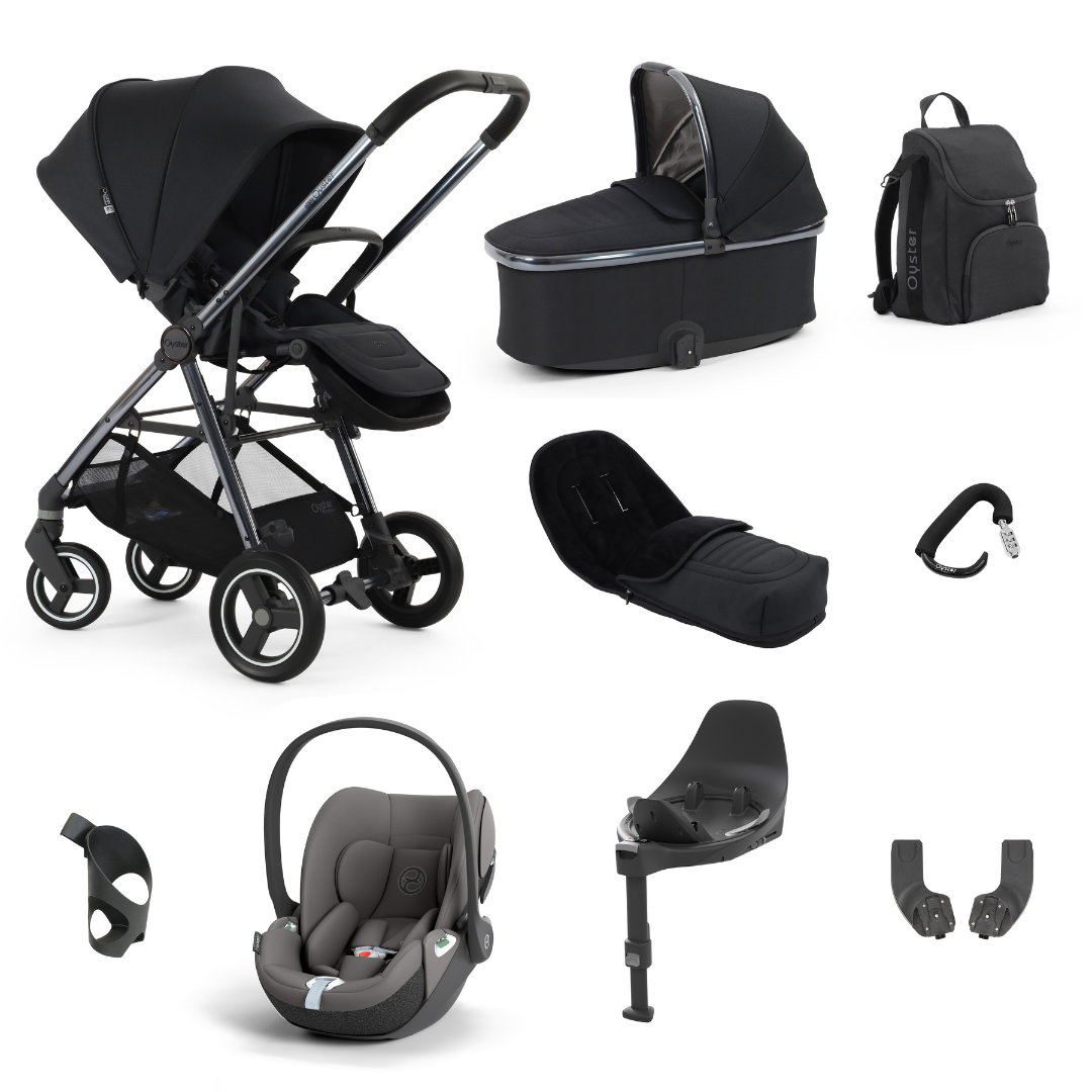 Babystyle Oyster Gravity+ 9 piece Cybex Cloud T Bundle